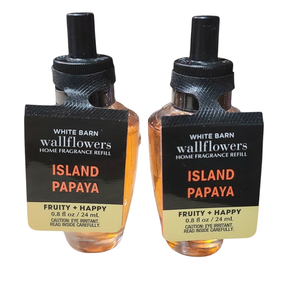 ISLAND PAPAYA WALLFLOWER REFILLS BY BATH & BODY WORKS